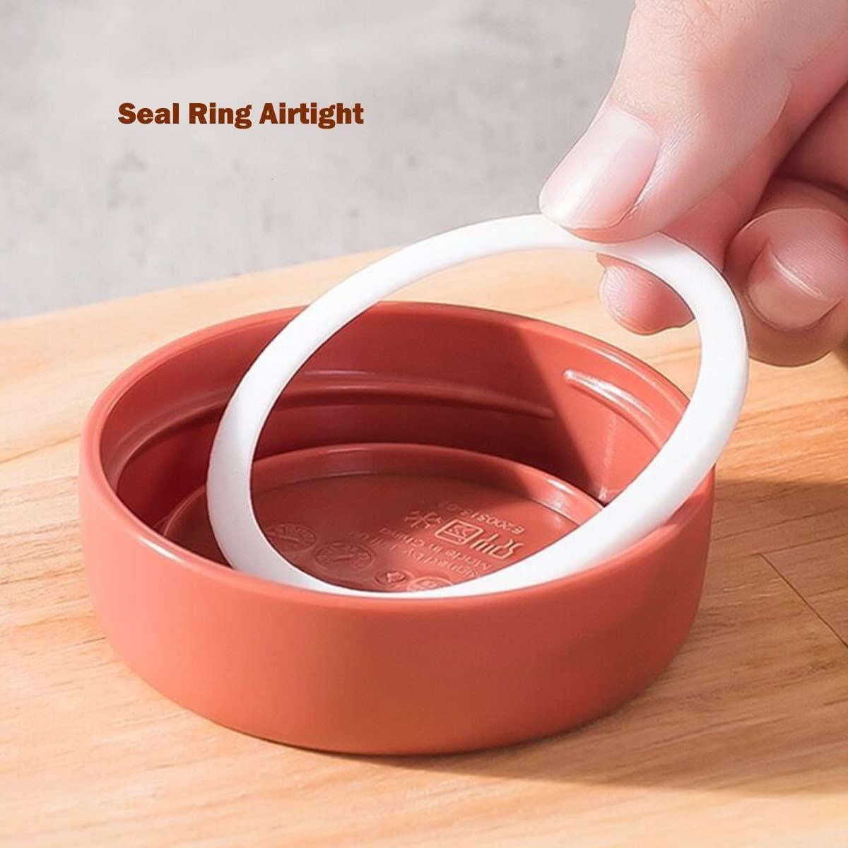 Contenedores de Vidrio Povinmos 3Pack 295ml Herméticos