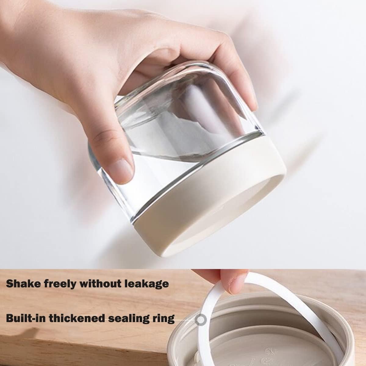 Contenedores de Vidrio Povinmos 3Pack 295ml Herméticos