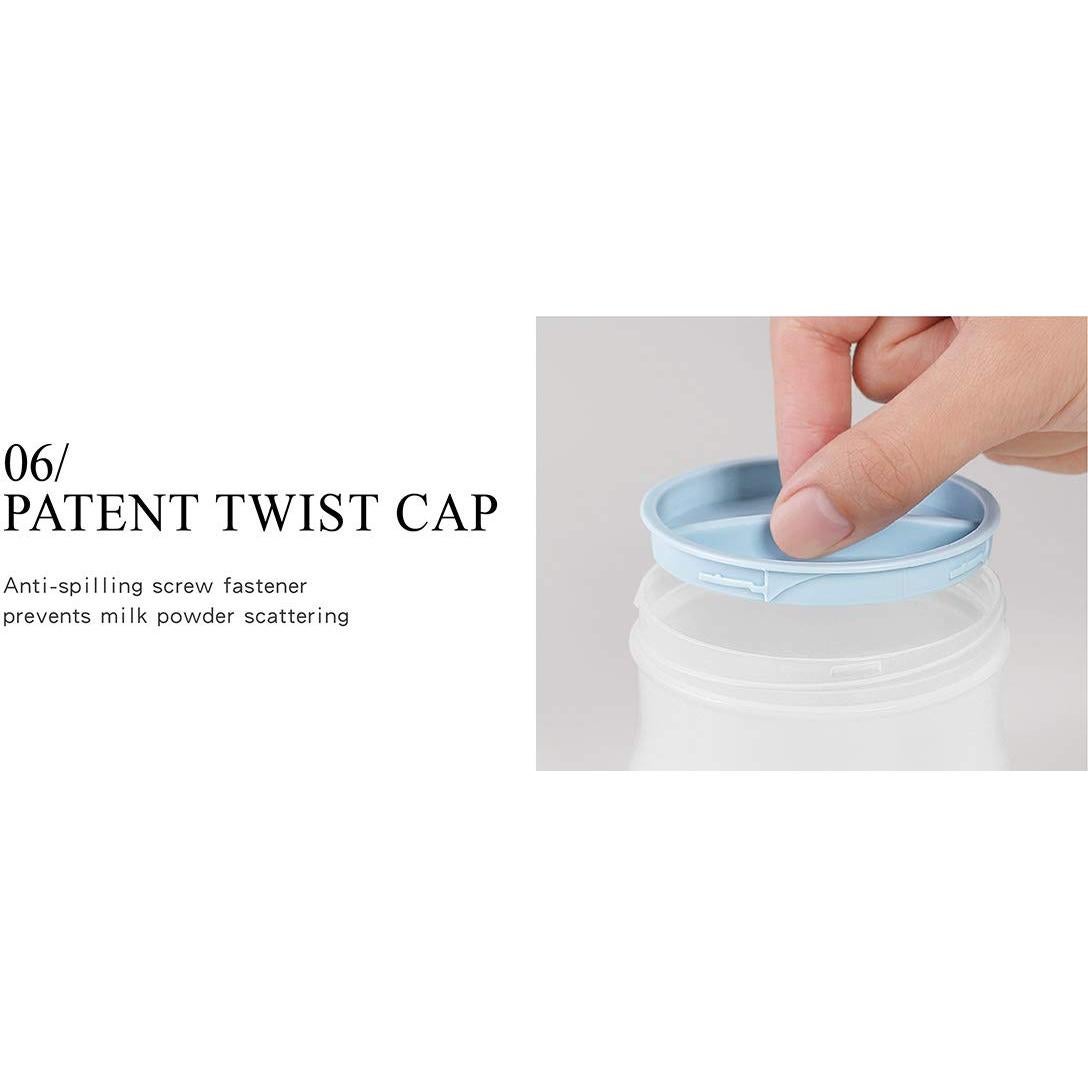 Dispensador de Fórmula Simba P1216 Apilable 414ml Azul BPA Free