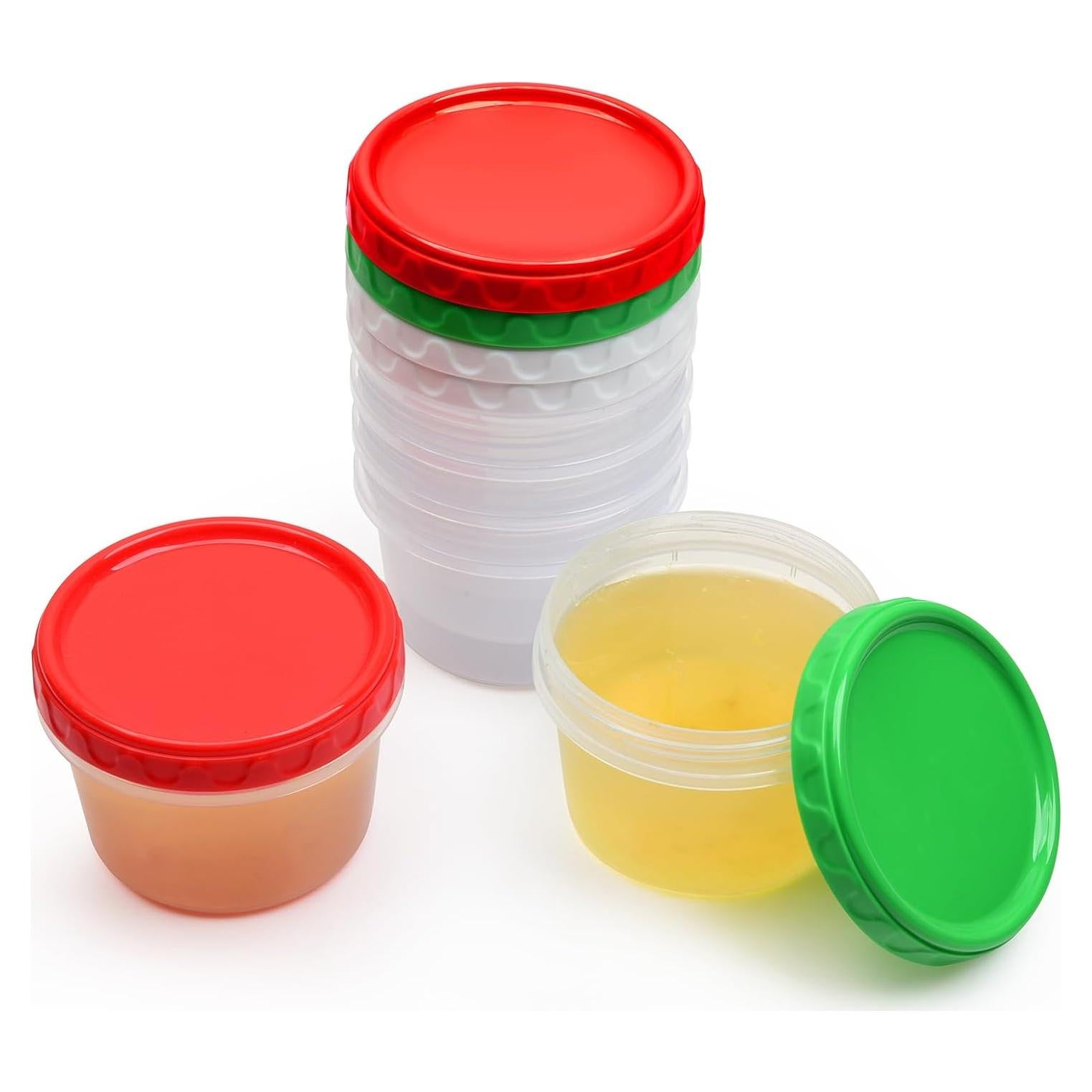 Contenedores de Plástico EONJOE 473ml Herméticos 6 Piezas