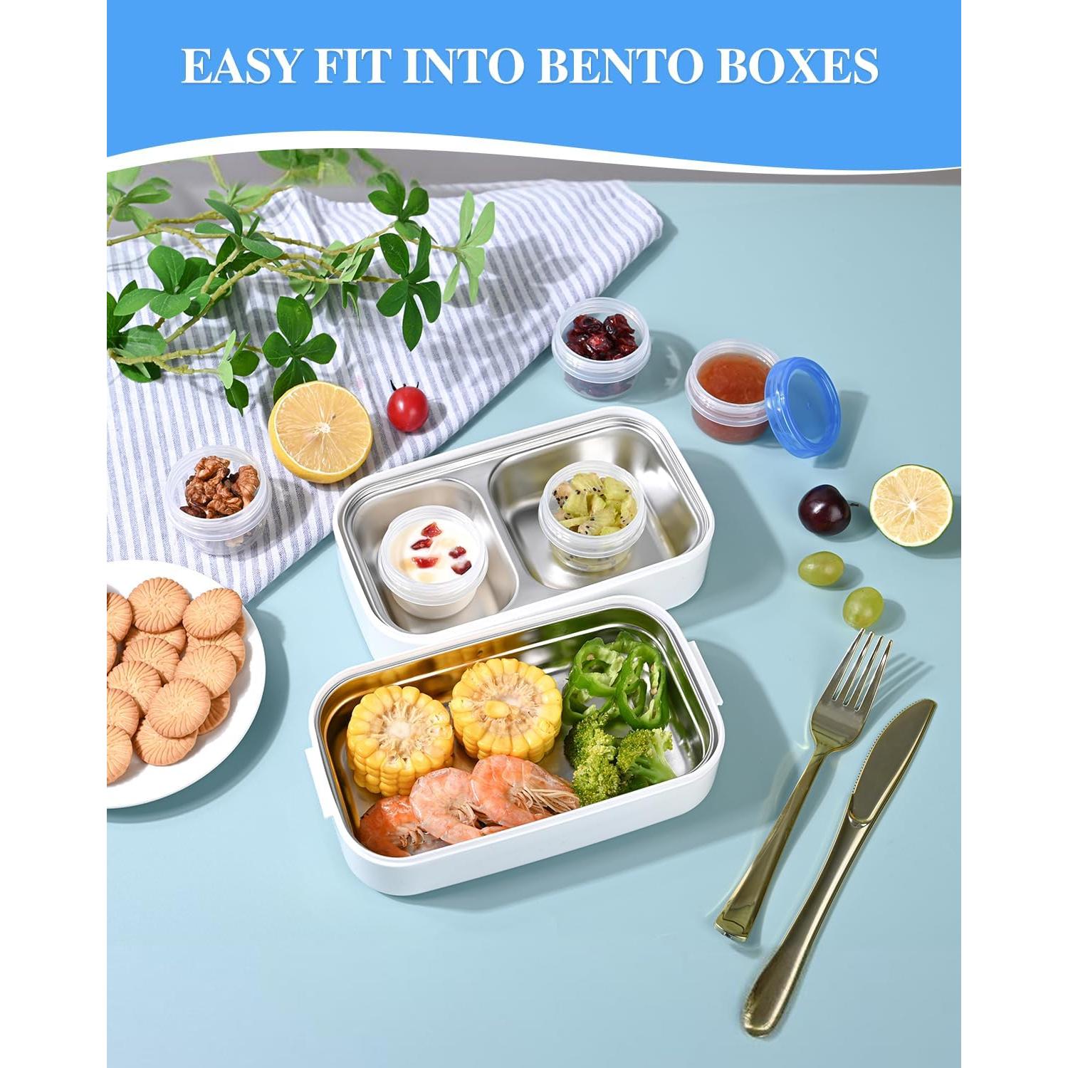 Contenedores de Aderezo Reutilizables Atecare 60 ml - 8 Piezas