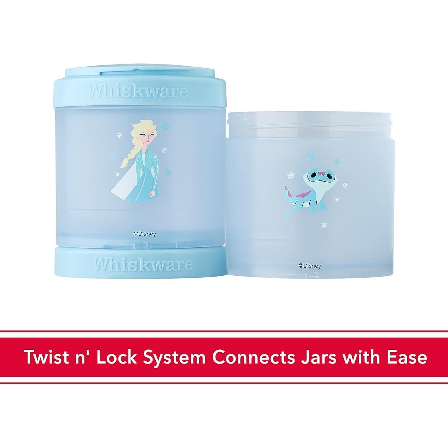 Contenedores apilables de bocadillos Whiskware Disney Frozen