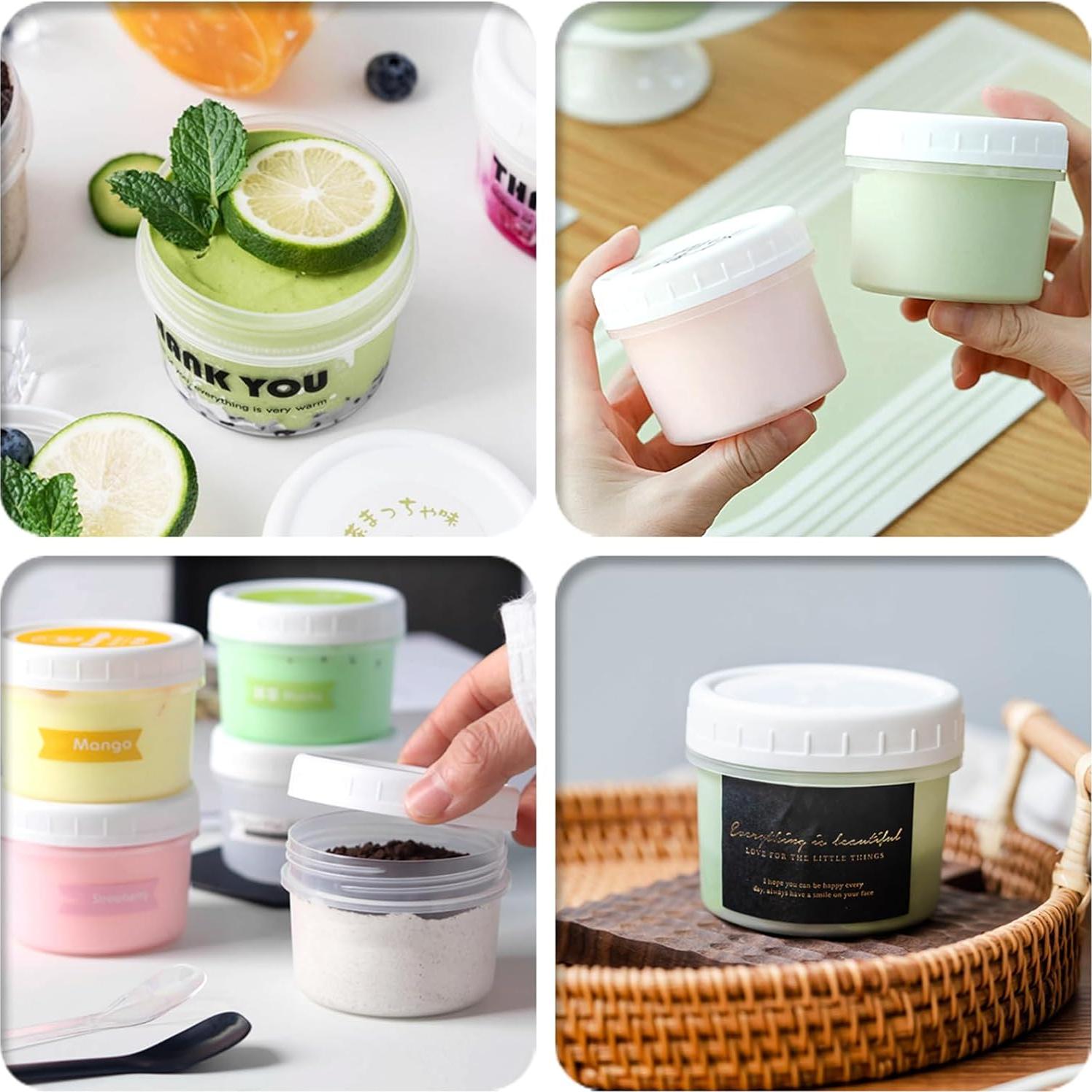 Contenedores de Almacenamiento de Alimentos TUZAZO 5 Oz - 12 Piezas