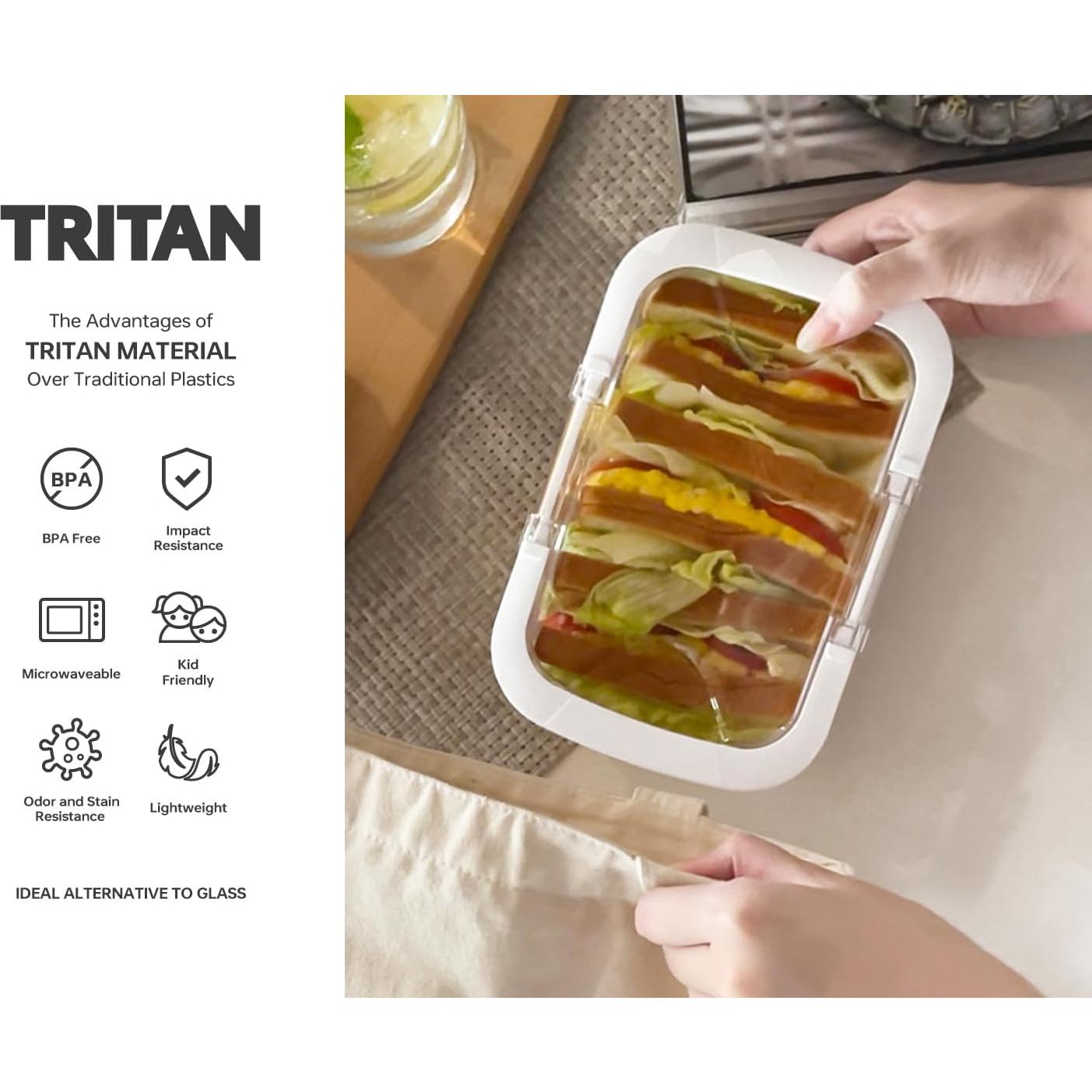 Contenedor de Comidas Felli Duo Loc 12pk Hermético 8.5t