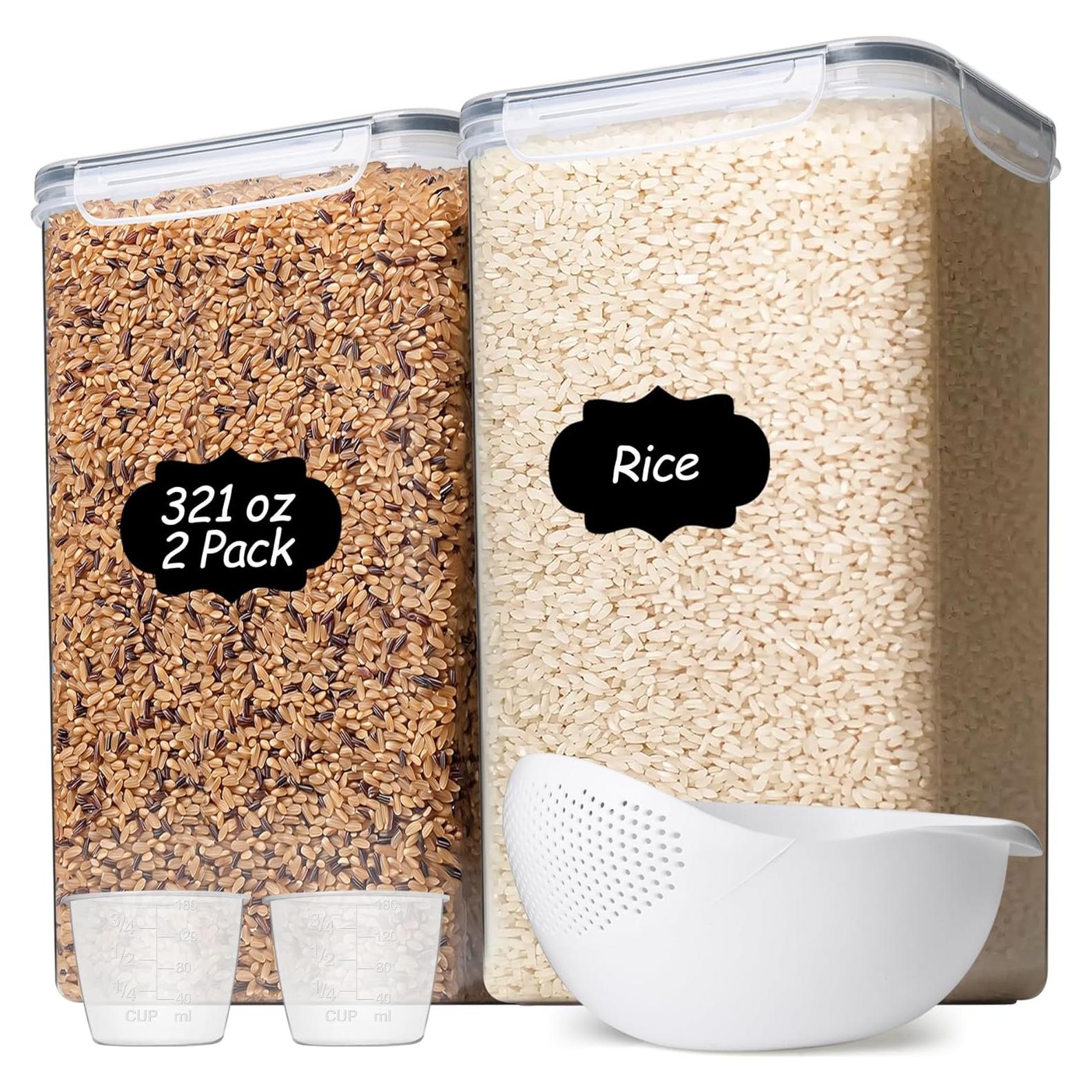 Conjunto de 2 Contenedores Herméticos ComSaf 9.07-11.34 kg