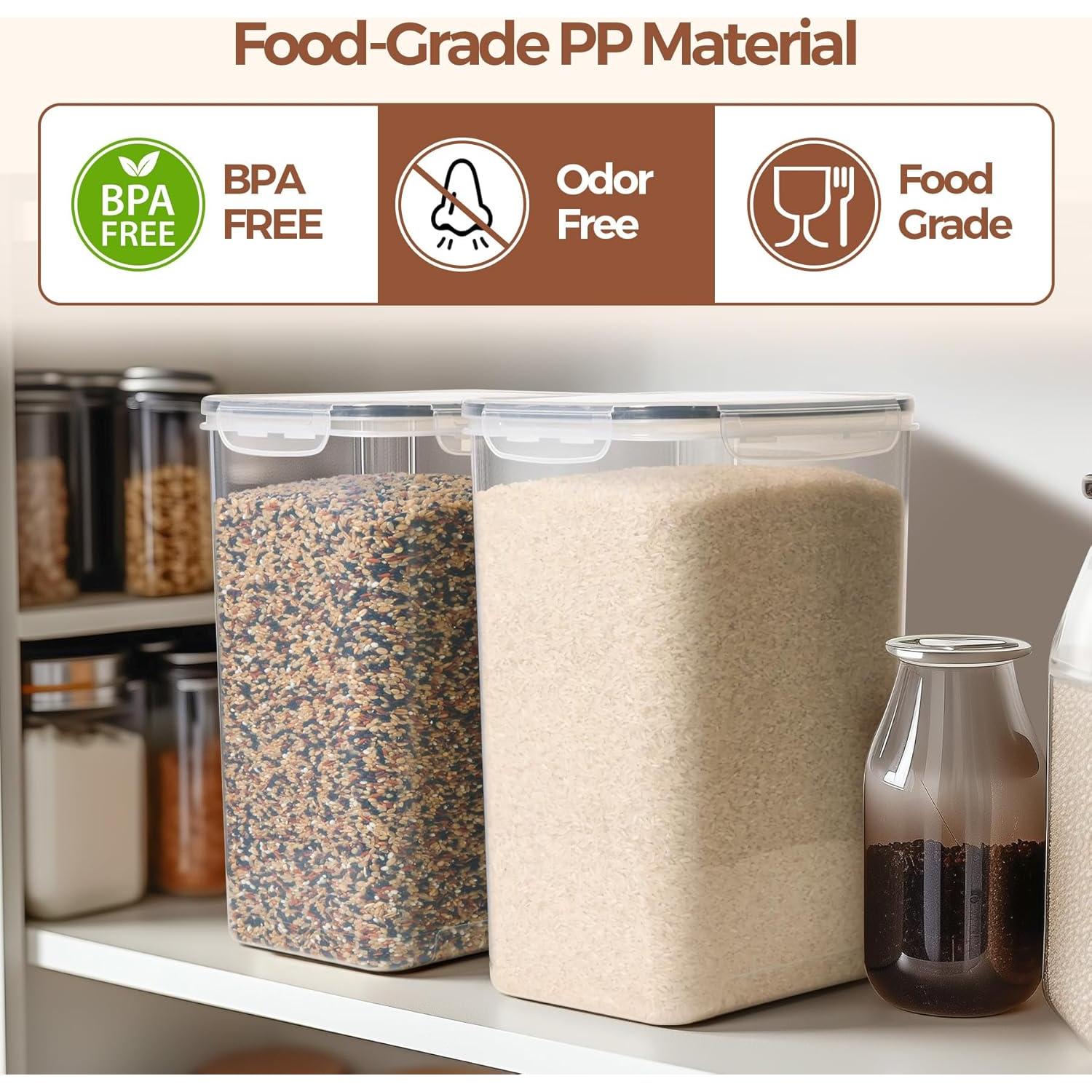 Conjunto de 2 Contenedores Herméticos ComSaf 9.07-11.34 kg