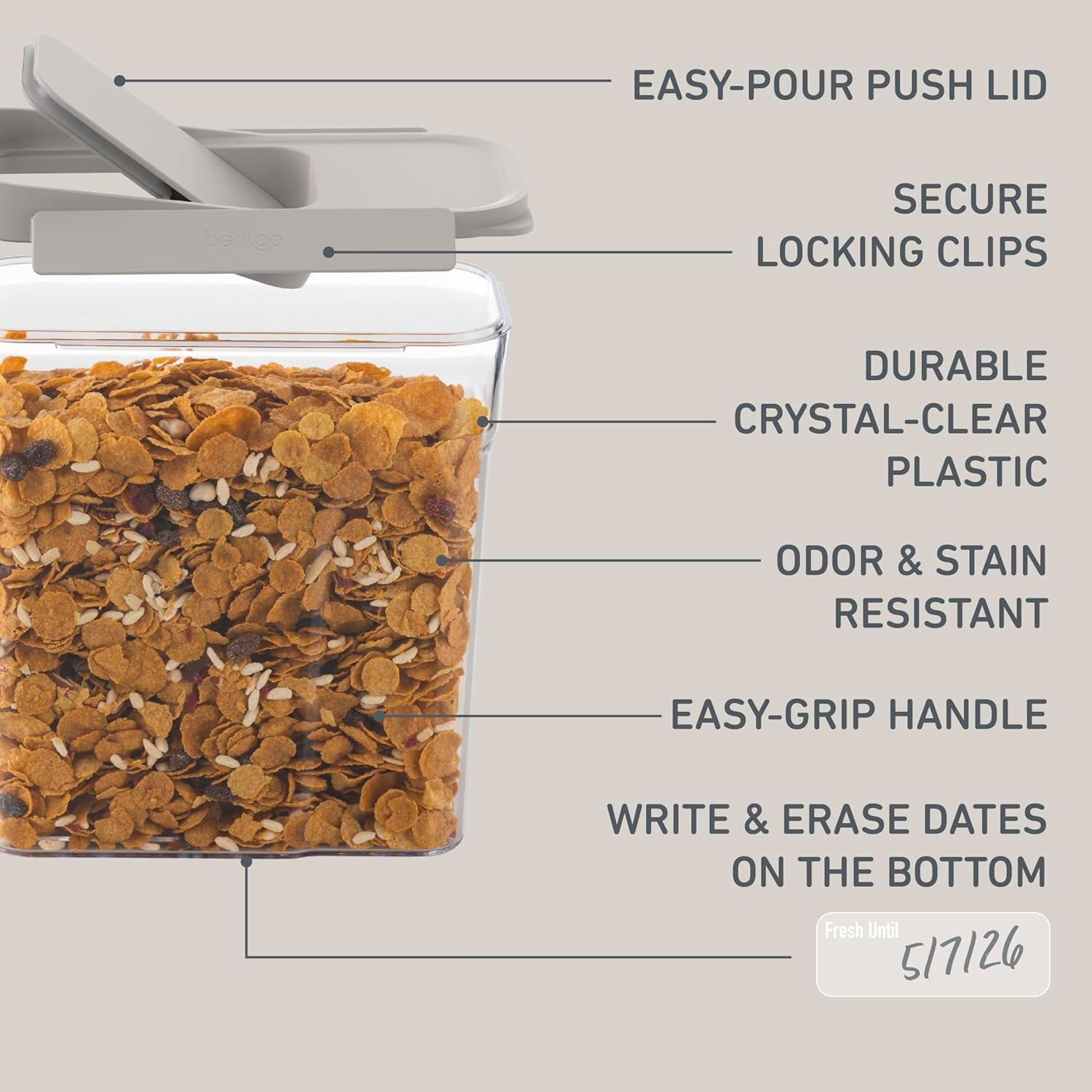 Contenedores de Cereal Herméticos Bentgo Pantry 6 Piezas