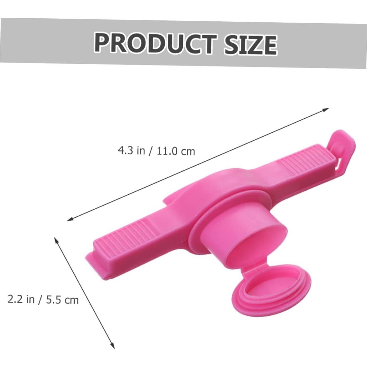 GLEAVI 12 Clips de Sellado de Comida Reutilizables Multicolor