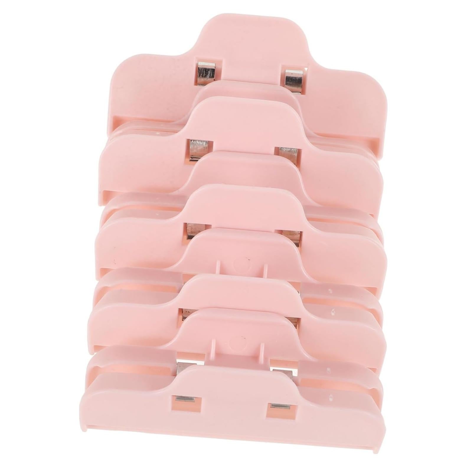 Clips de Sellado de Comida GLEAVI 5 Piezas Rosa ABS