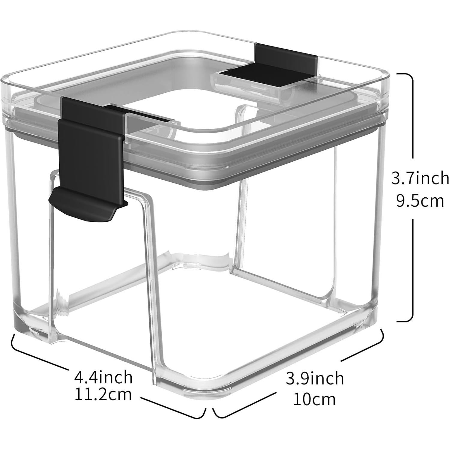 Contenedor de Almacenamiento de Alimentos Jiutong 1.07L Apilable