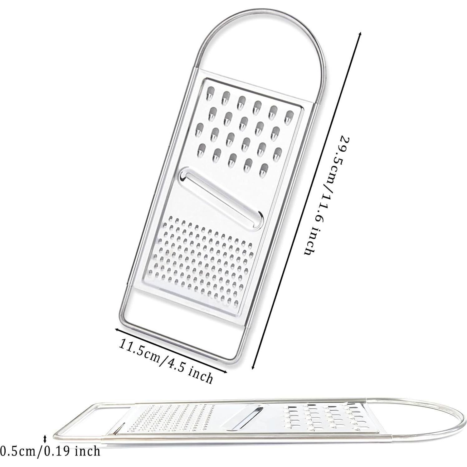 Rallador de Queso Hganxiu de Acero Inoxidable 29.5 cm