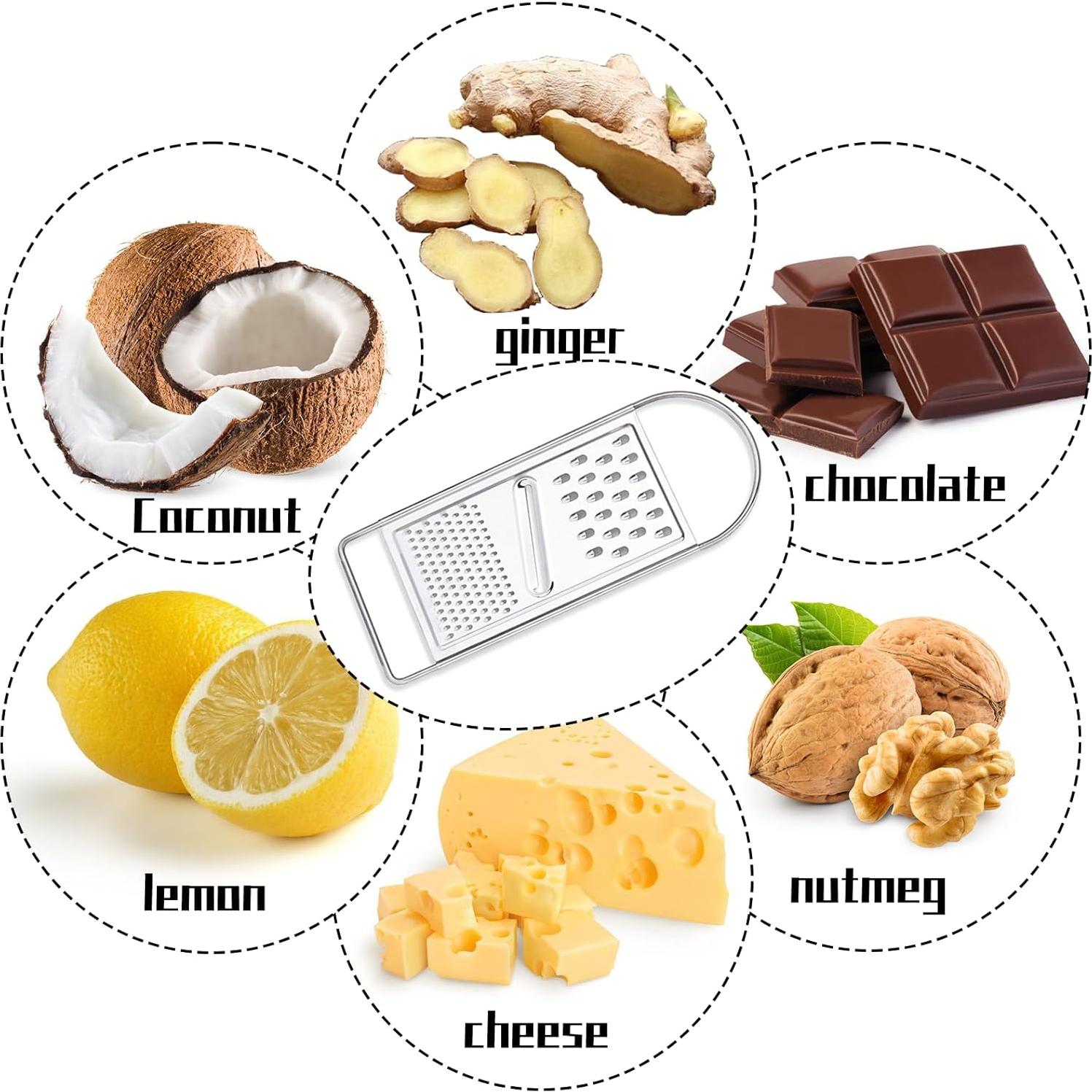 Rallador de Queso Hganxiu de Acero Inoxidable 29.5 cm