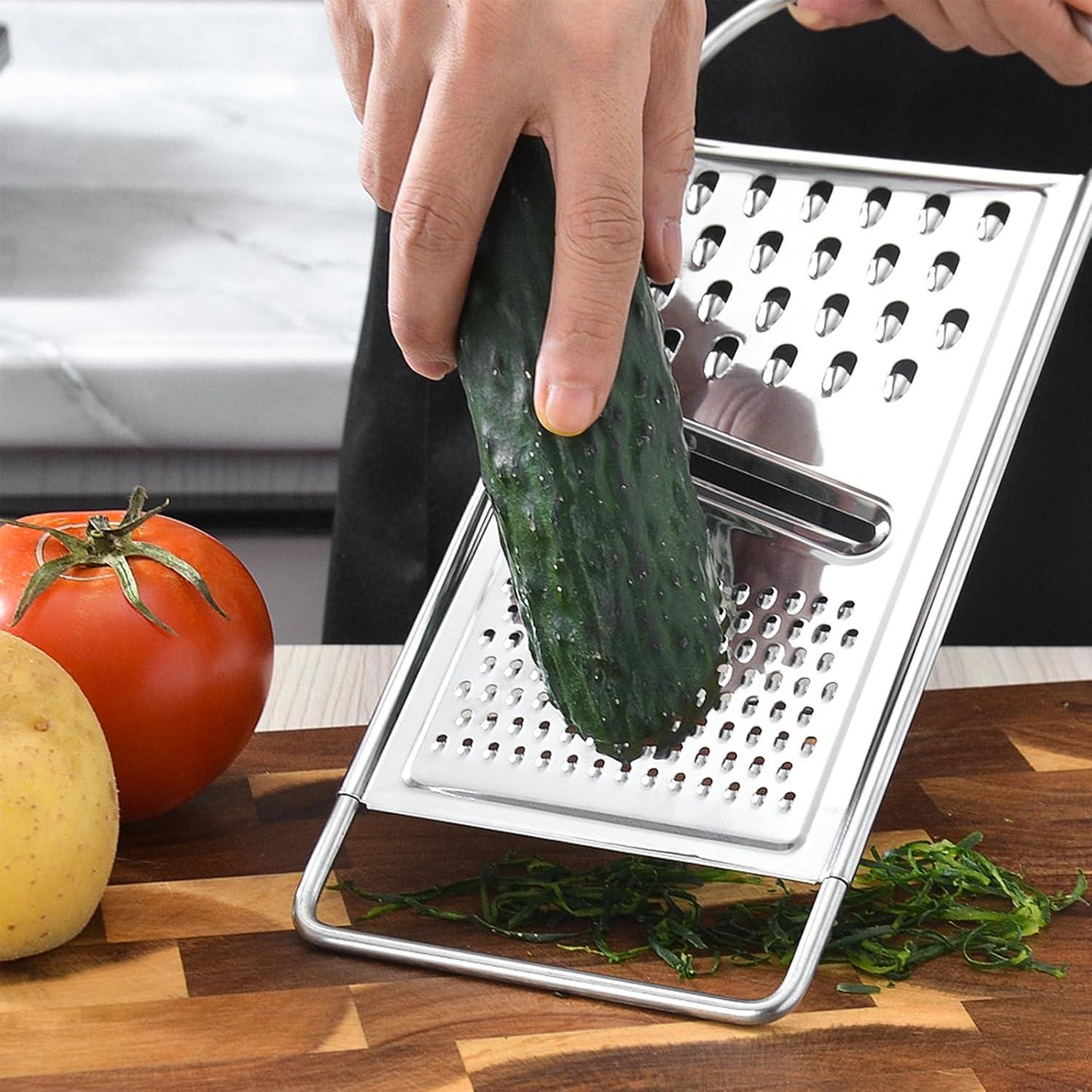 Rallador de Queso Hganxiu de Acero Inoxidable 29.5 cm