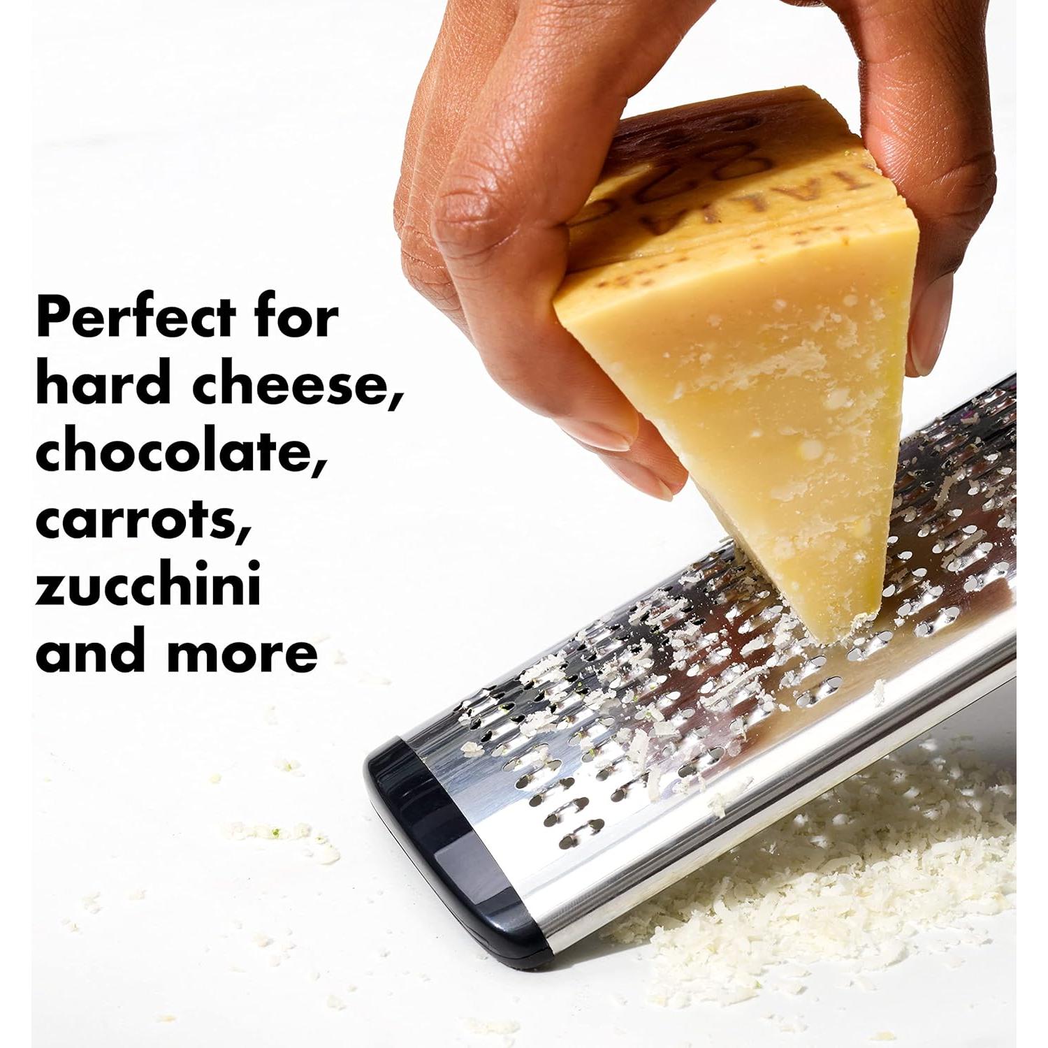 Rallador OXO Good Grips Acero Inoxidable Negro 33 cm