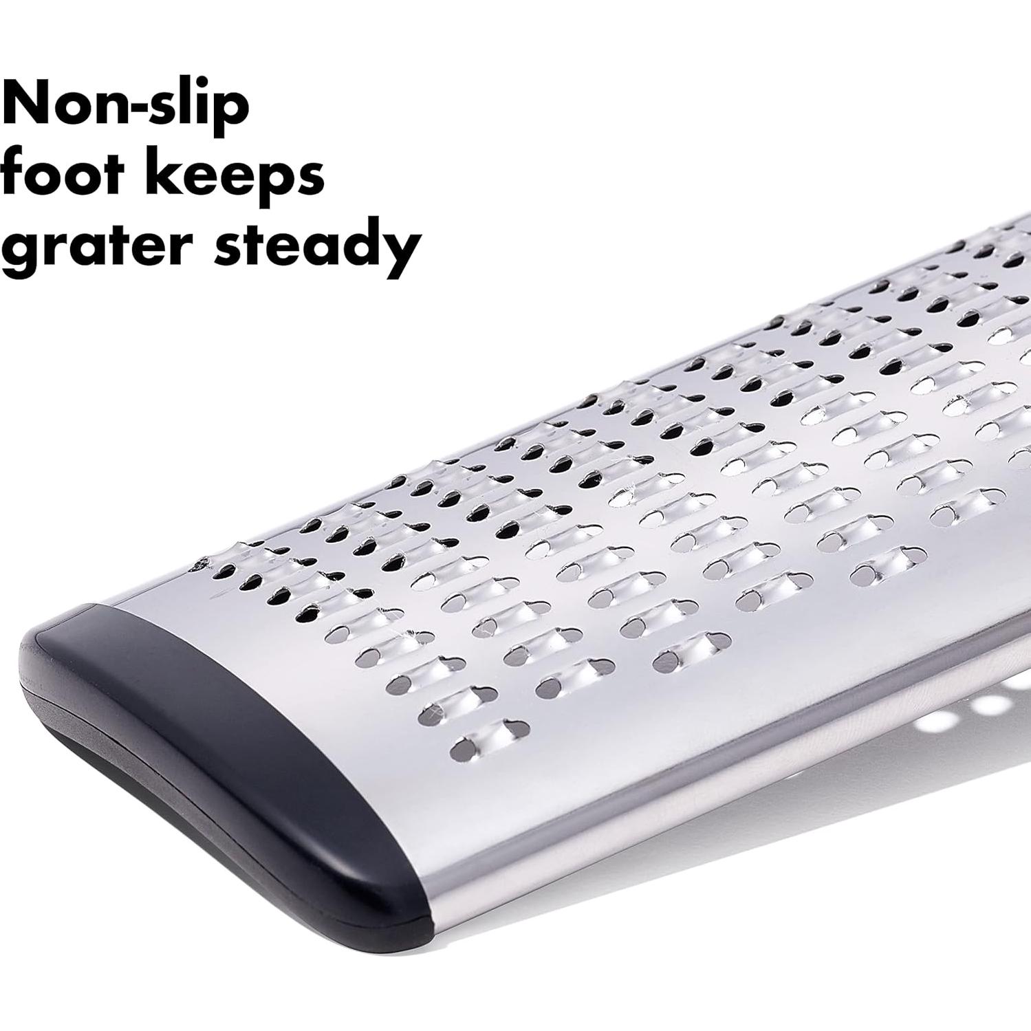 Rallador OXO Good Grips Acero Inoxidable Negro 33 cm