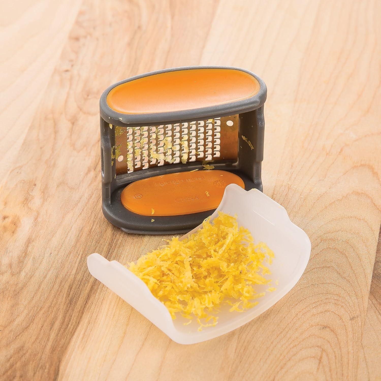 Rallador de Cítricos PrepWorks Naranja Acero Inoxidable