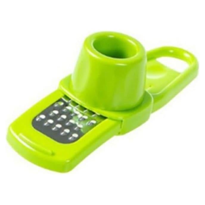 Rallador Multifuncional Tustao Verde Manual Acero Inoxidable