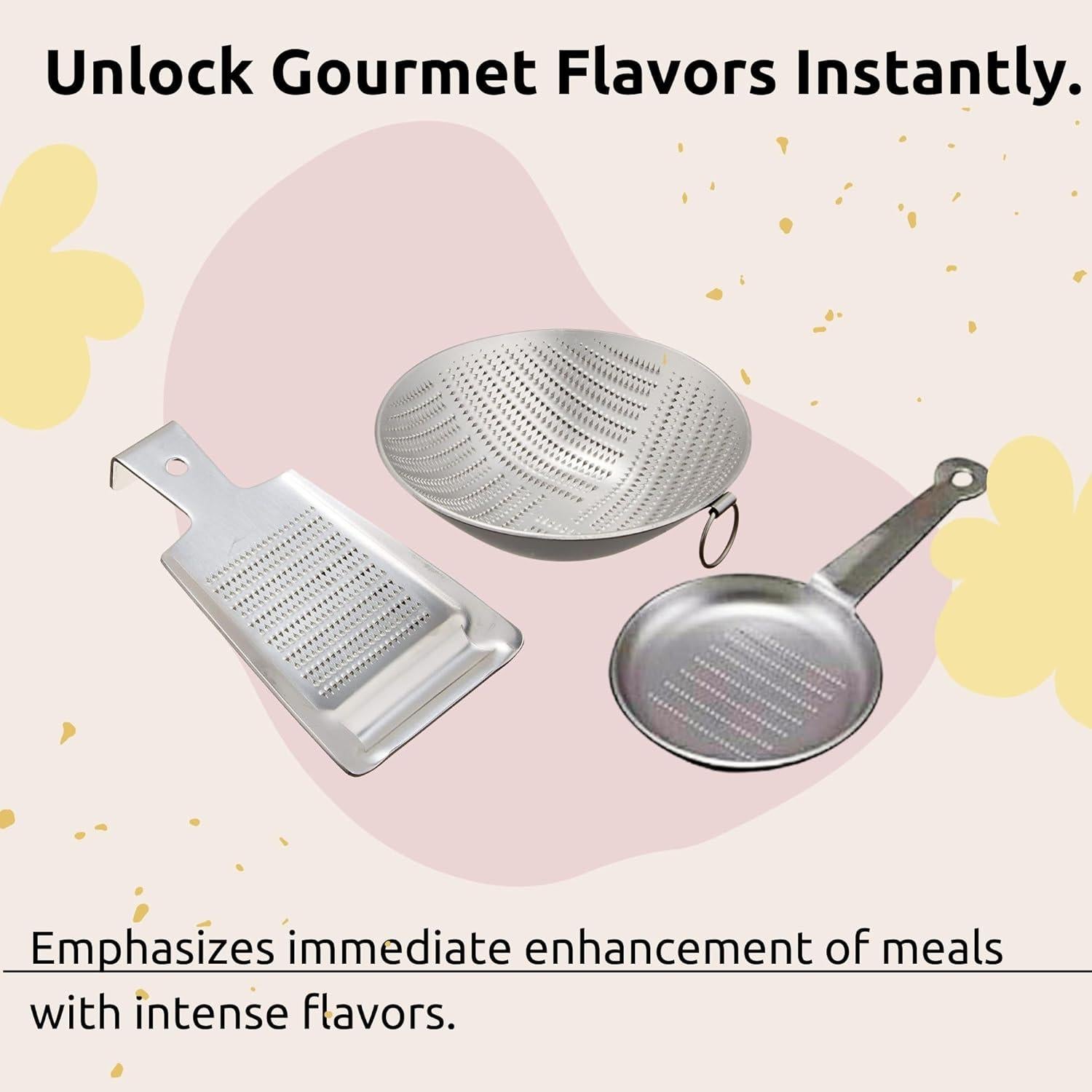 Ralladores de Cocina UPB Japón - Acero Inoxidable, Compactos