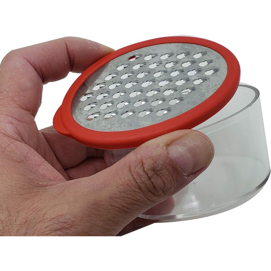 Rallador de Queso y Ajo Aaco con Contenedor 6.35 cm