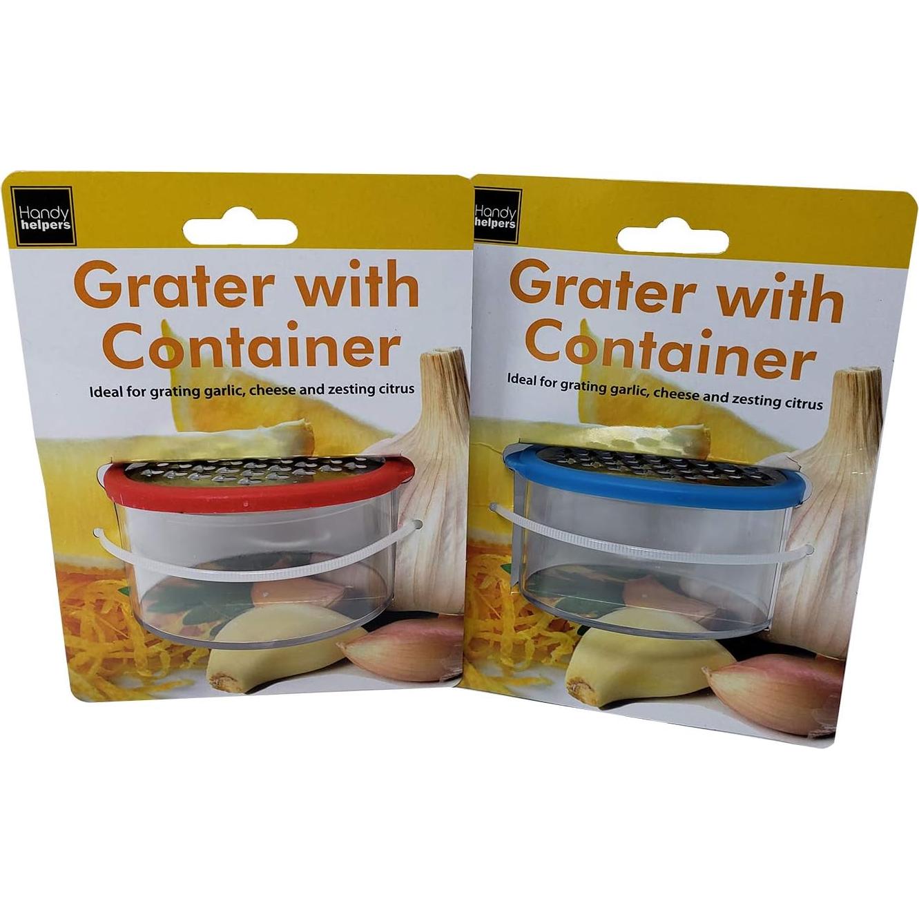 Rallador de Queso y Ajo Aaco con Contenedor 6.35 cm