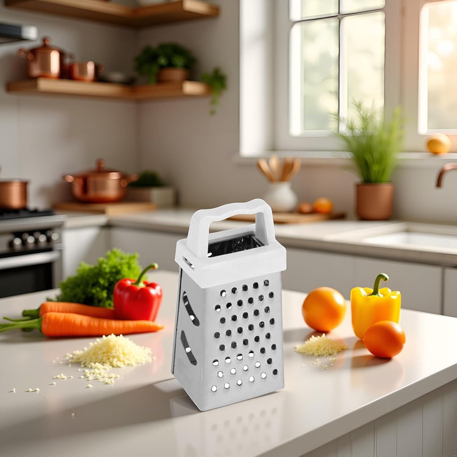 Rallador Cuadrado Mini Enyolidimk 6cm 4 Lados Resistente