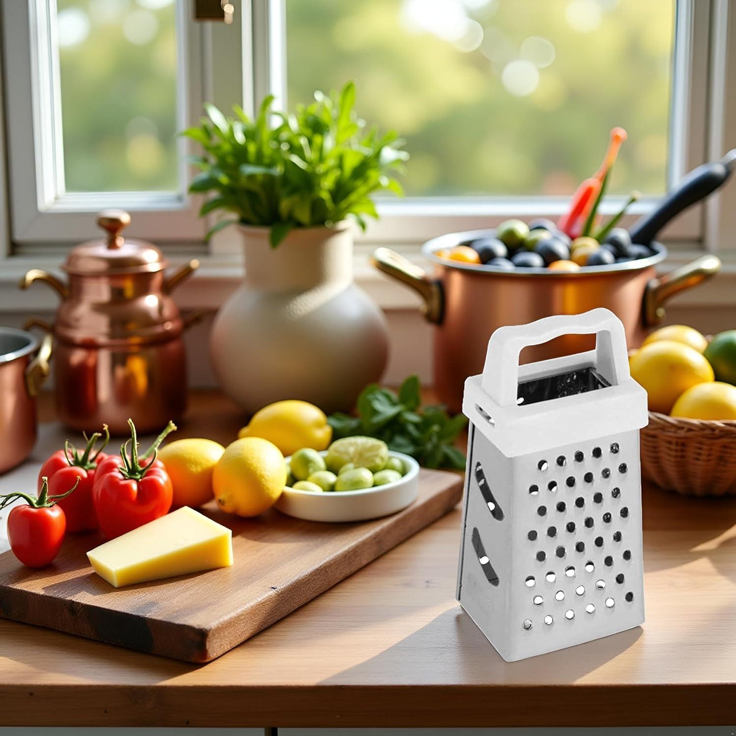 Rallador Cuadrado Mini Enyolidimk 6cm 4 Lados Resistente