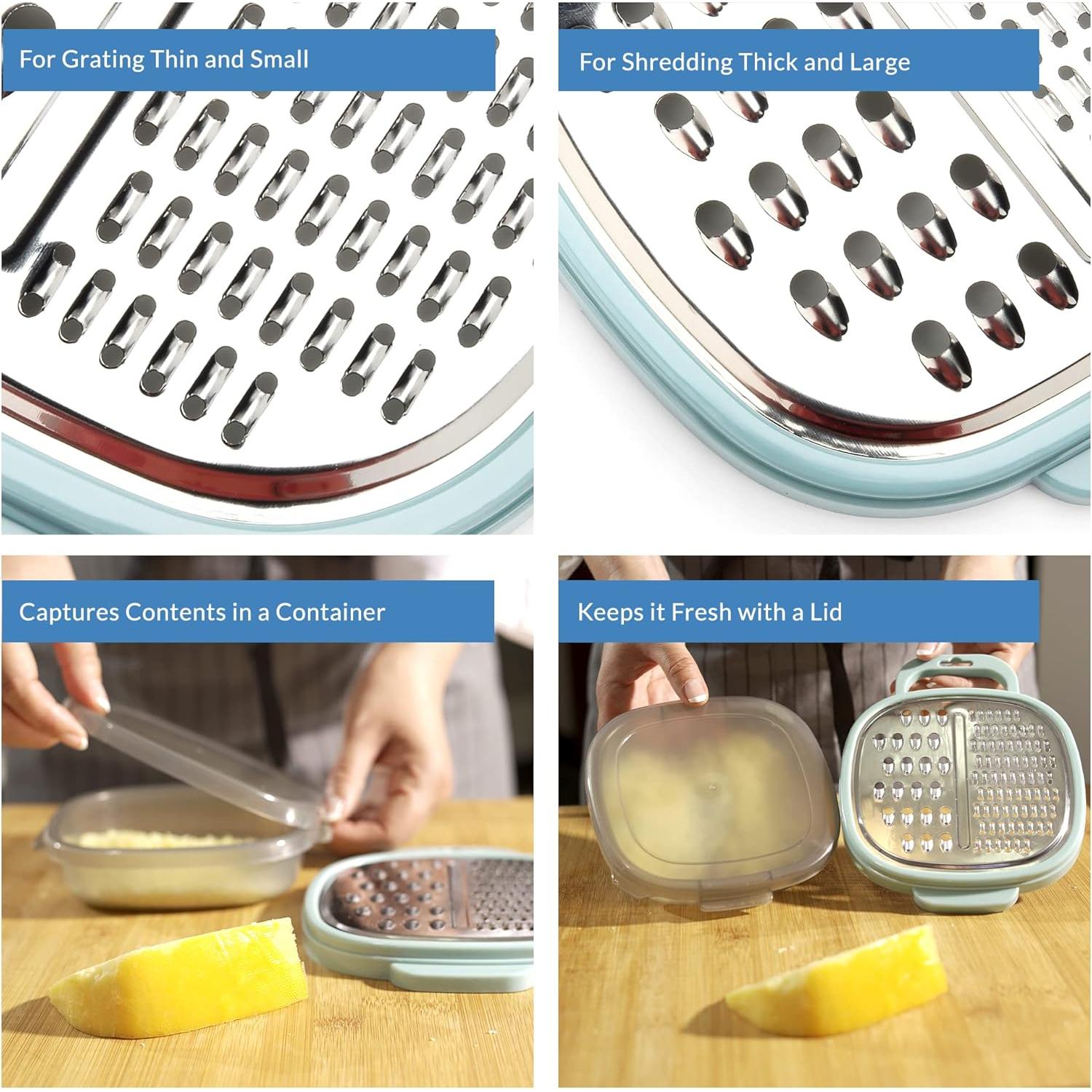 Rallador de Queso Mini PortoFino con Contenedor 14.6x14.6cm