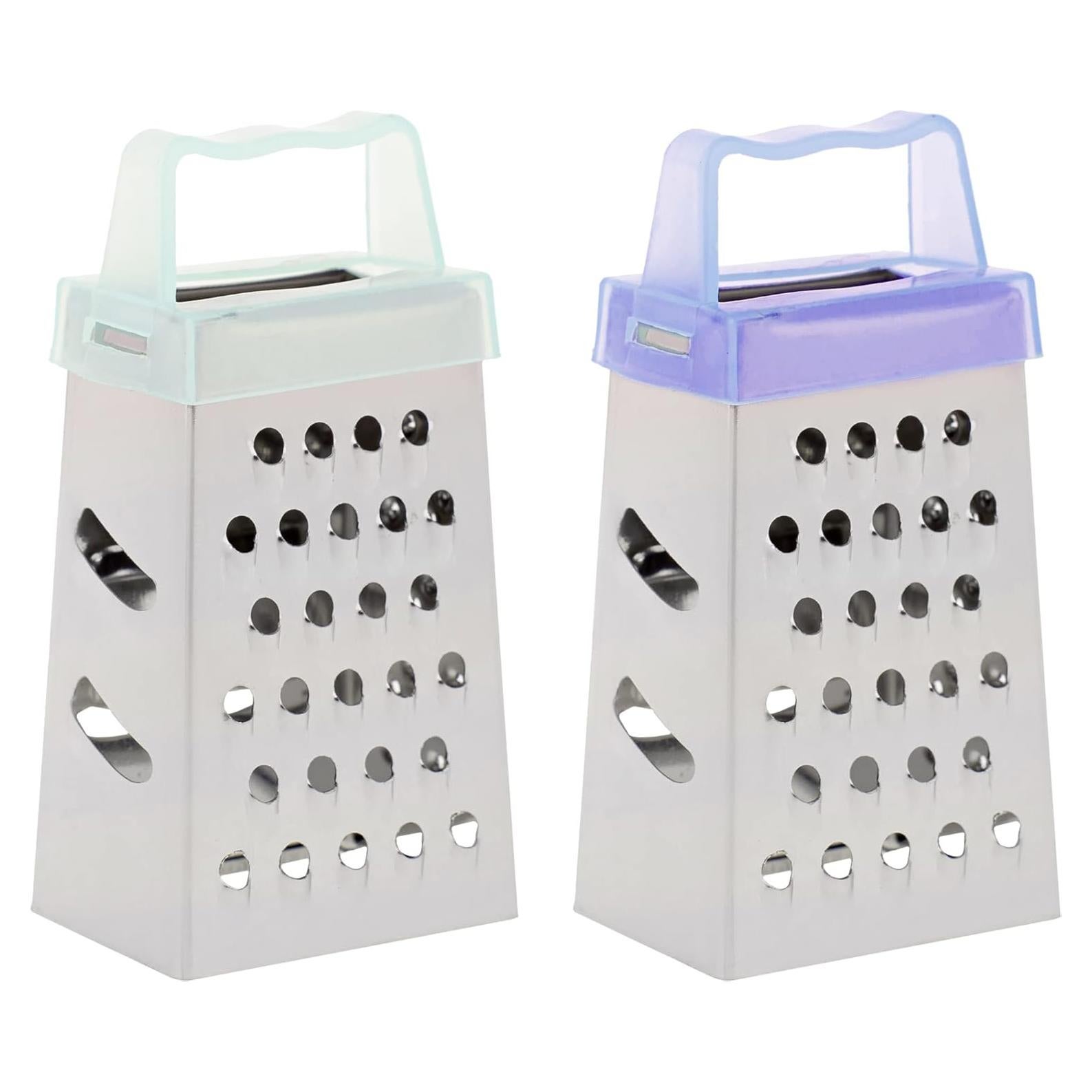 Rallador de Ajo y Queso Mini OFXDD - Acero Inoxidable - 4 Lados