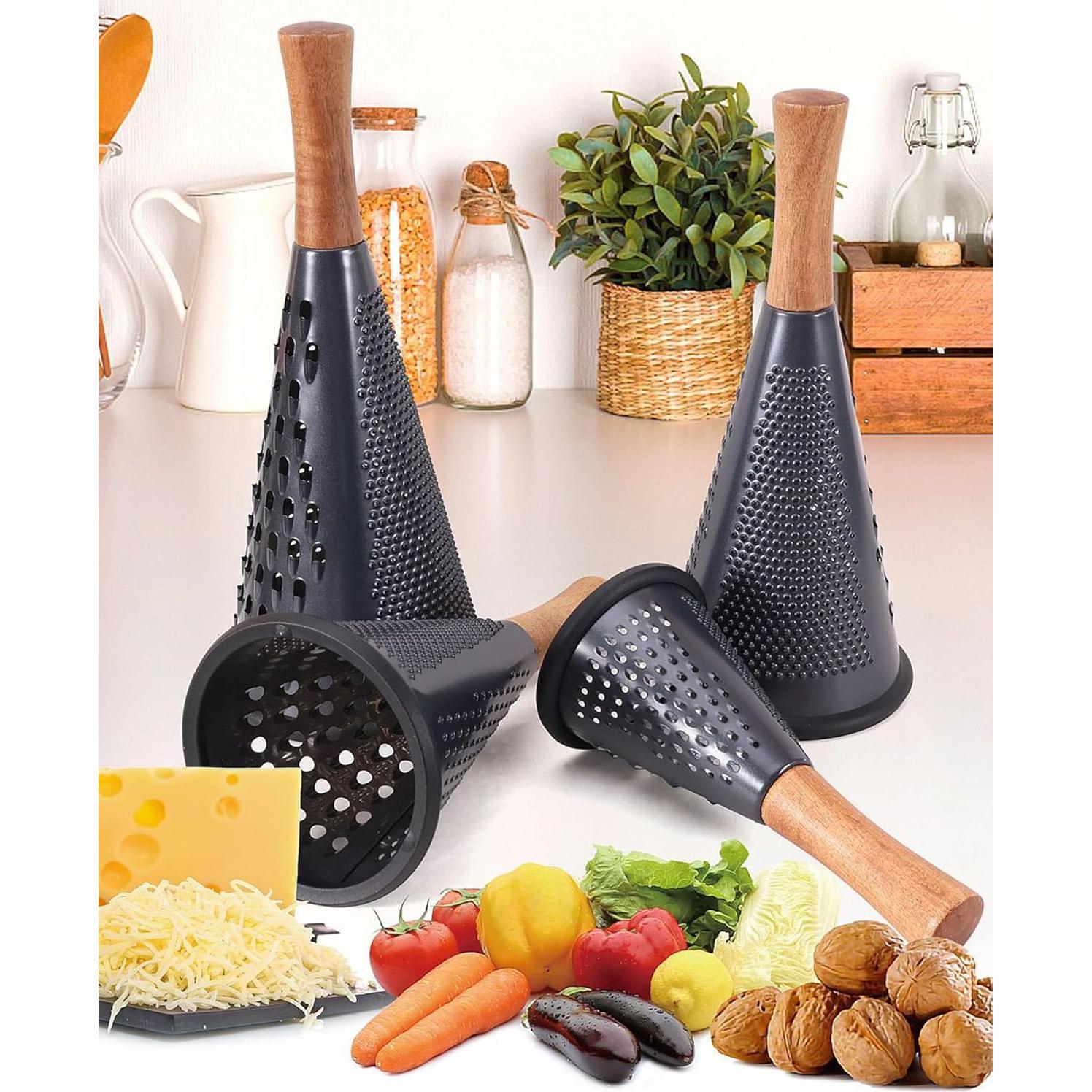 Rallador de Queso ROQILA Cónico Acero Inoxidable 19.5 cm