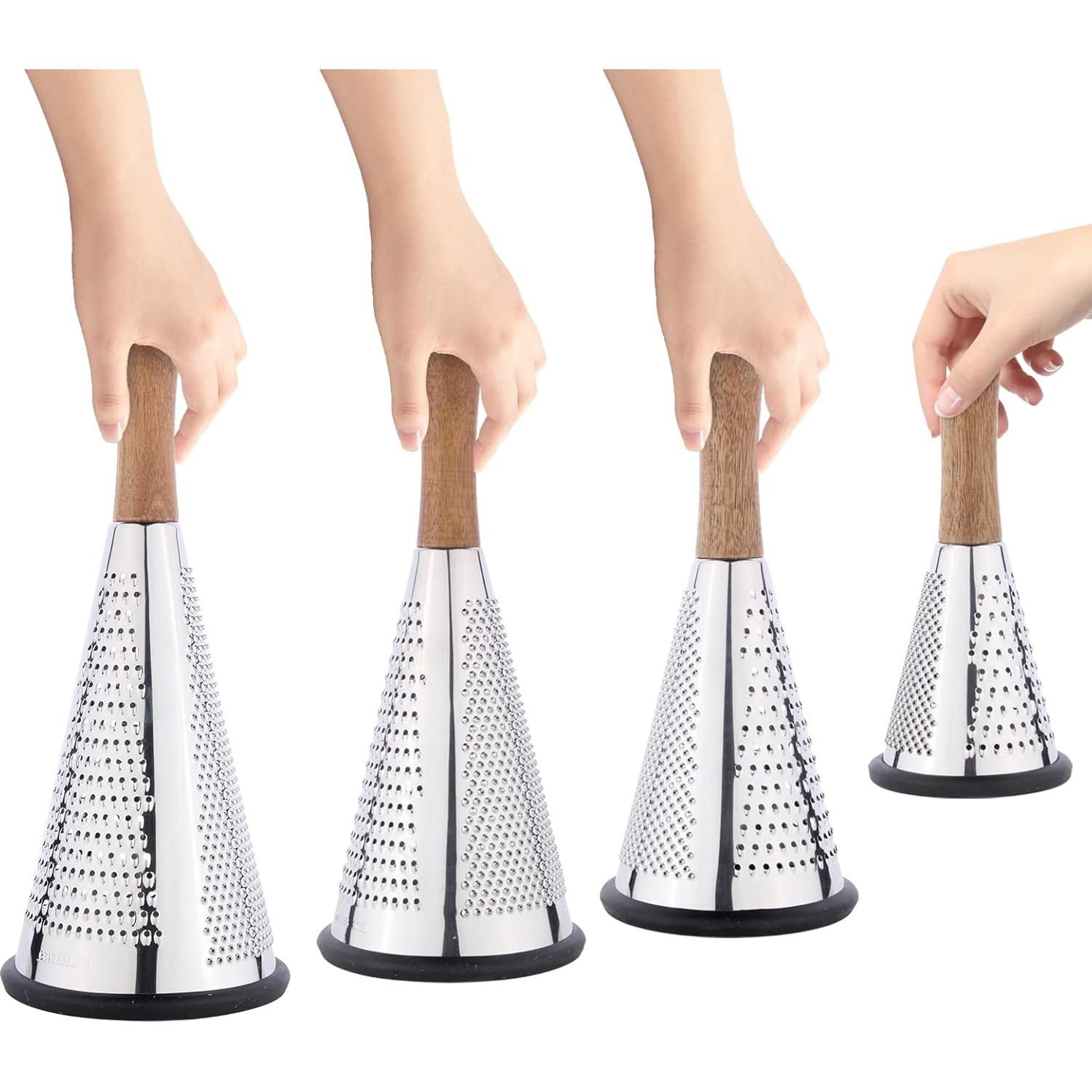 Rallador de Queso ROQILA Cónico Acero Inoxidable 19.5 cm