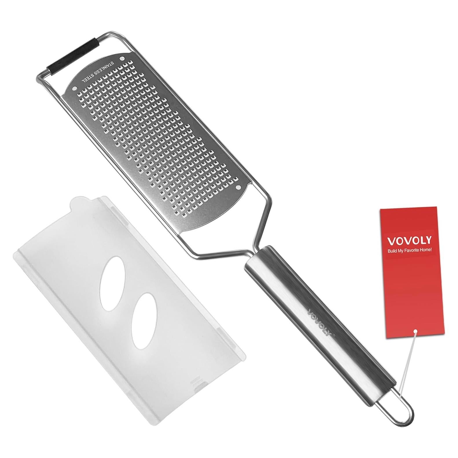 Rallador Profesional Vovoly de Acero Inoxidable 32cm Fino