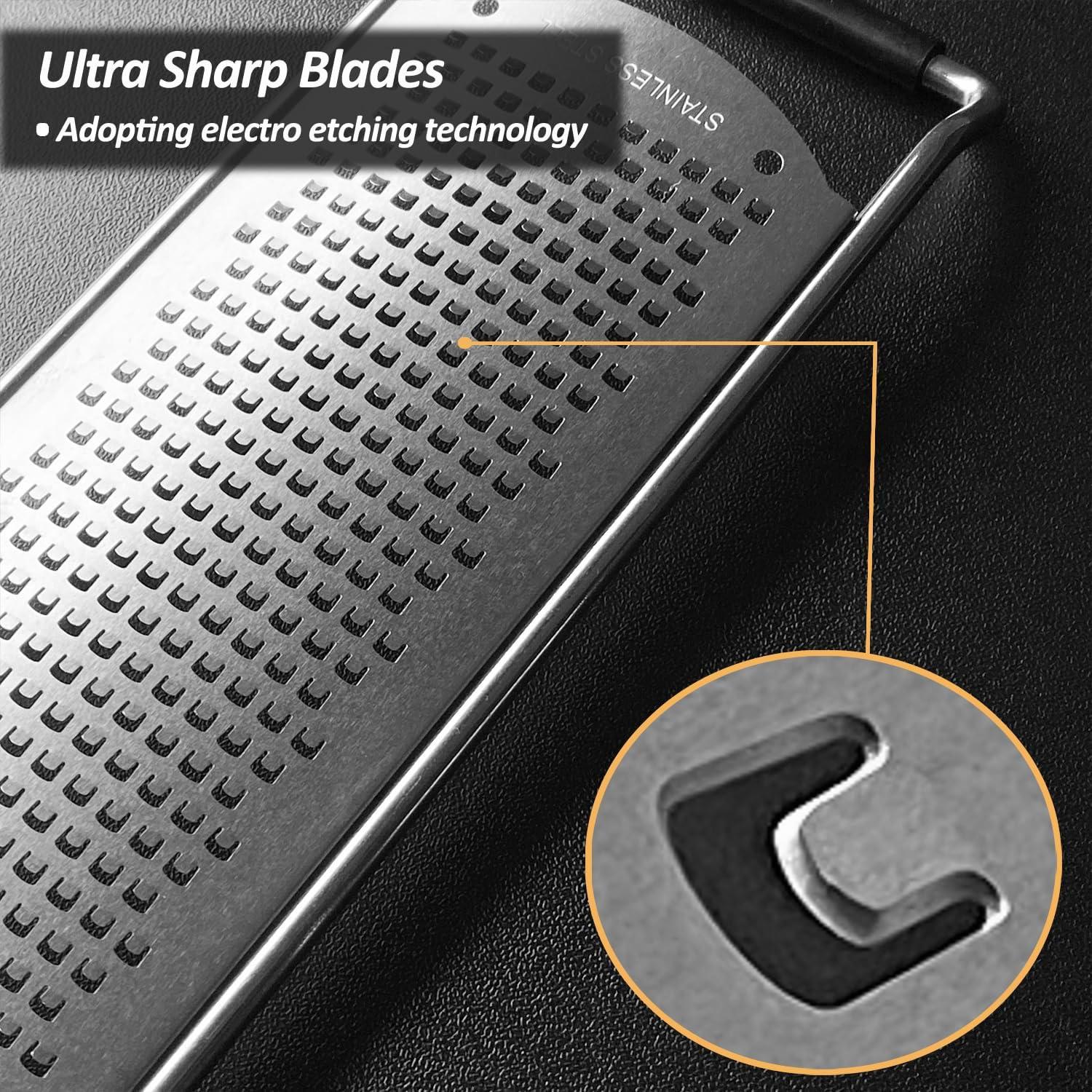 Rallador Profesional Vovoly de Acero Inoxidable 32cm Fino