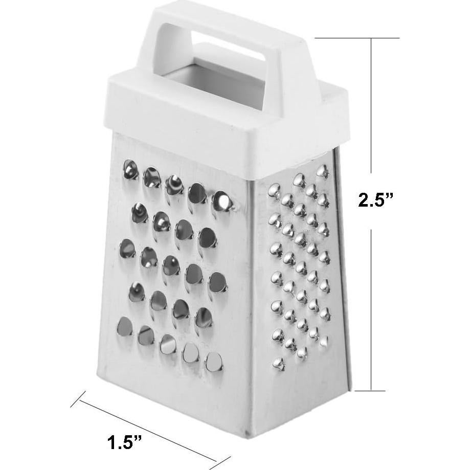 Rallador de Acero Inoxidable Cuisinox Mini 4 Lados 5.8x7.6 cm
