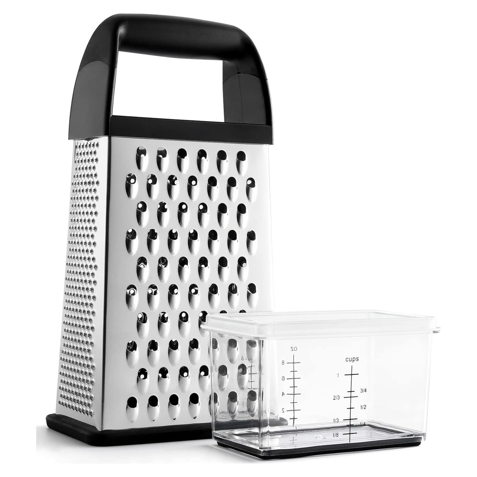 Rallador de Queso Urbanstrive Acero Inoxidable 4 Lados