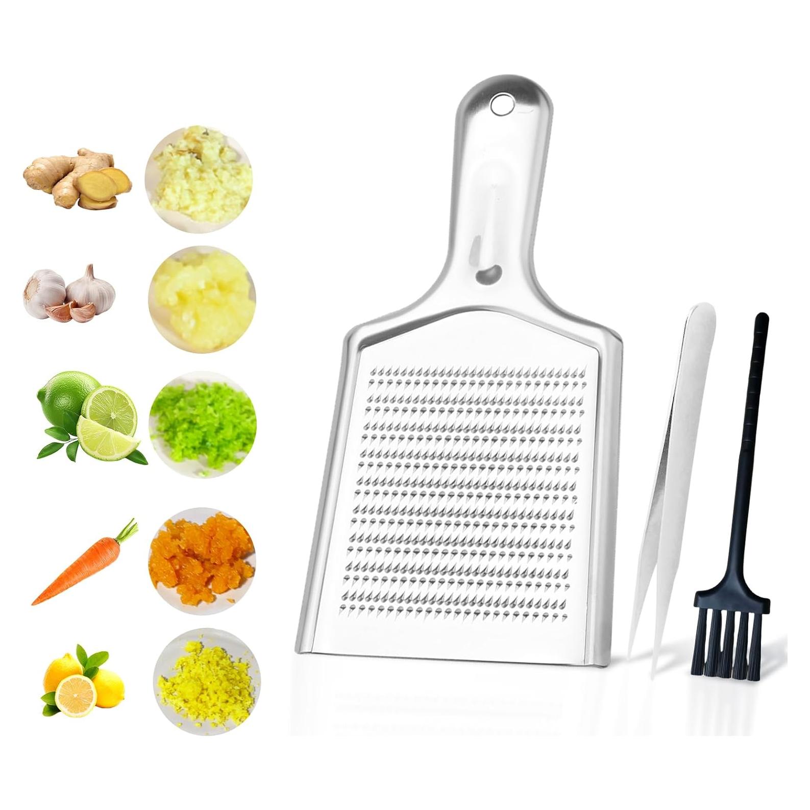 Rallador de Jengibre KOOCHUWAH Acero Inoxidable 21.5cm