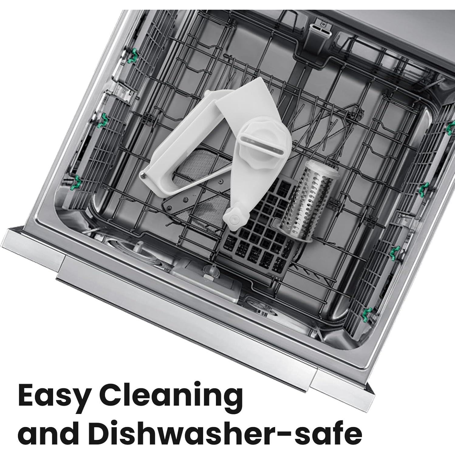 Rallador de Queso Rotatorio NEZUIBAN Blanco - Multiusos