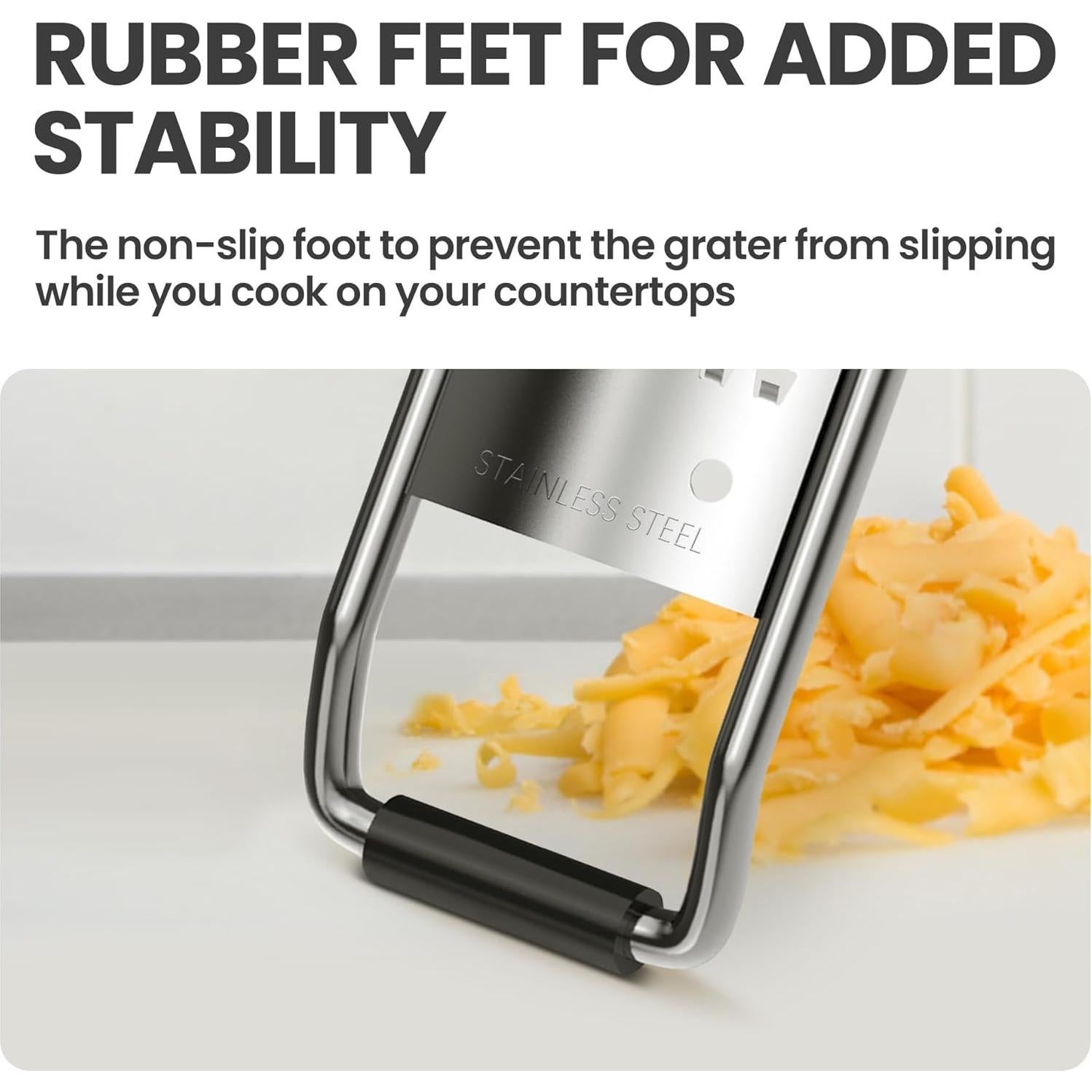 Rallador Zester NEZUIBAN Acero Inoxidable 33 cm Negro