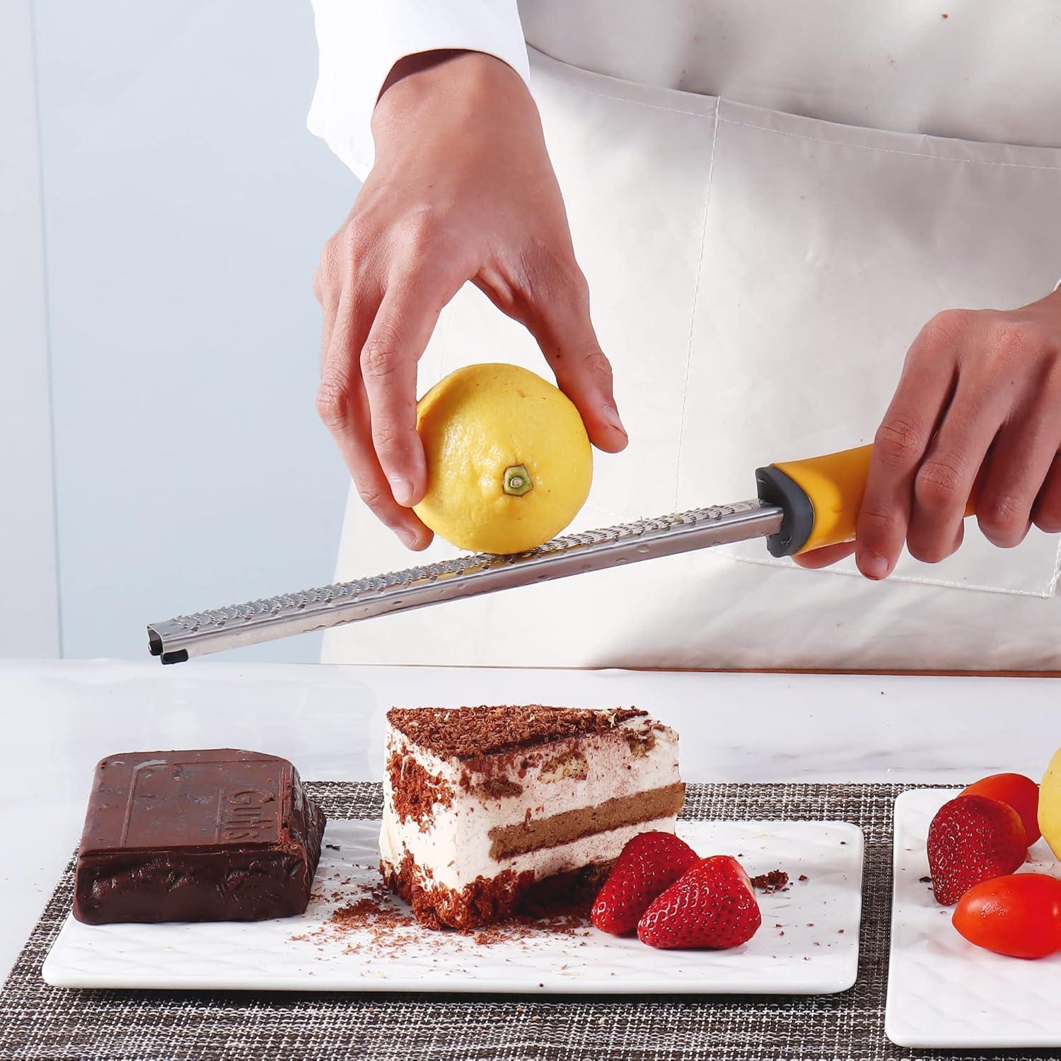 Rallador de Limón Canachive de Acero Inoxidable Amarillo