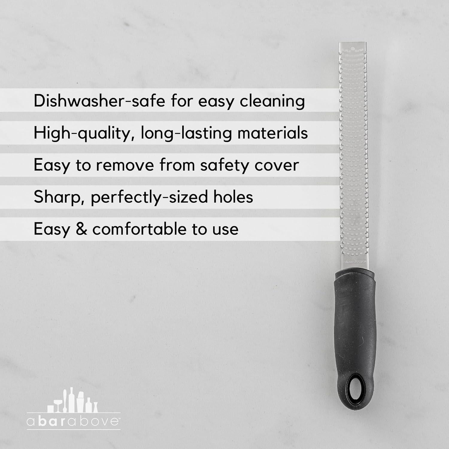 Rallador de Queso y Cítricos A Bar Above - Acero Inoxidable 30.48 cm