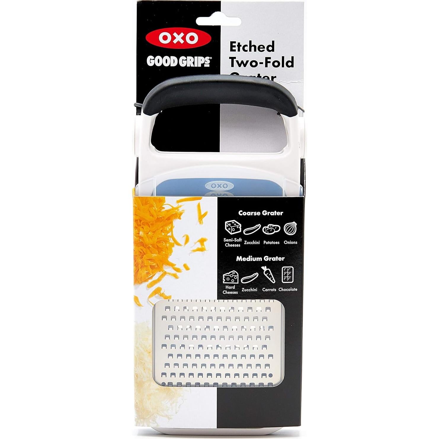 Rallador Doblado OXO Good Grips Acero Inoxidable 22.86 cm