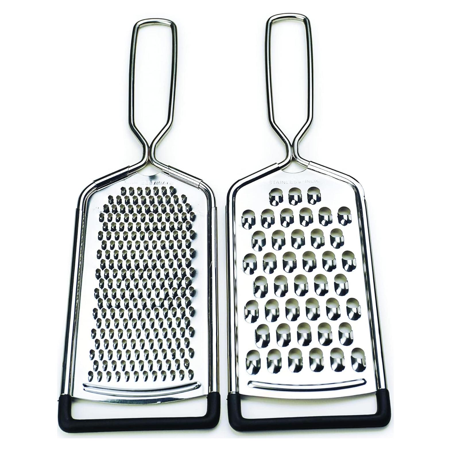 Rallador de Queso Mano RSVP Internacional 25.4 x 6.99 cm 2 Pzas