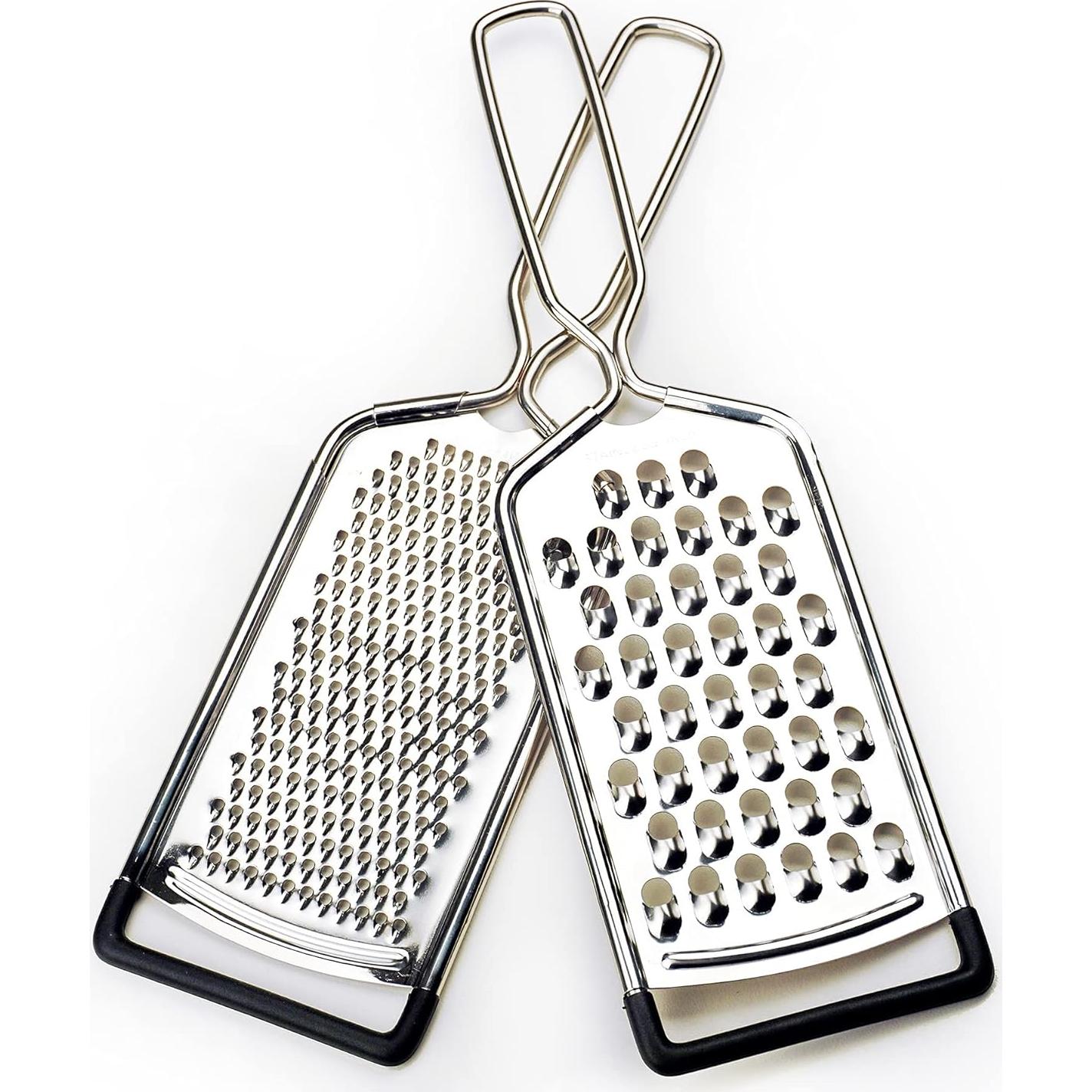 Rallador de Queso Mano RSVP Internacional 25.4 x 6.99 cm 2 Pzas