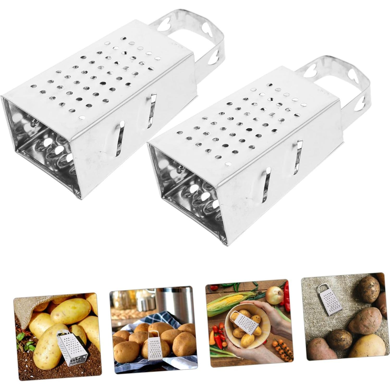 Rallador de Mano Cabilock Acero Inoxidable 6 Piezas 7.79 cm