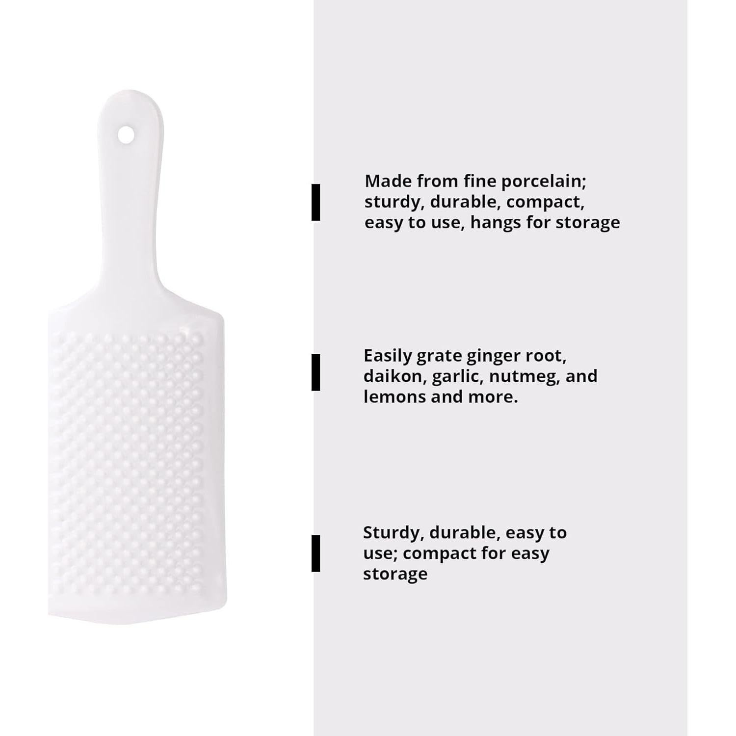 Rallador Mini de Porcelana Helen - Ideal para Jengibre y Queso