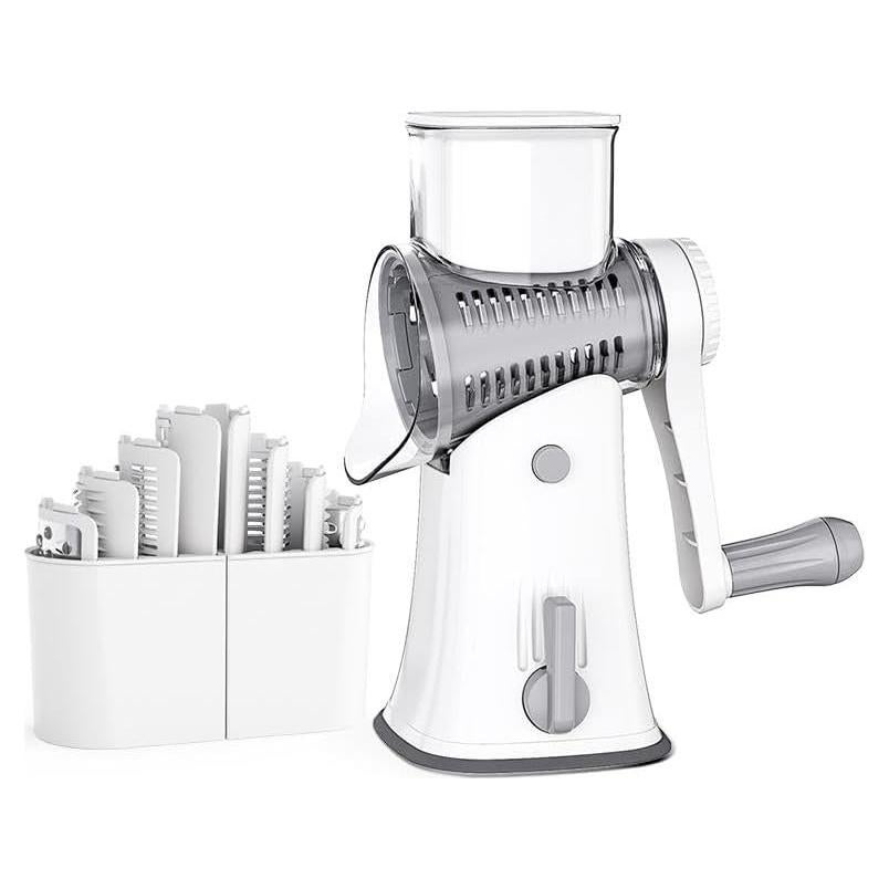 Rallador de Queso Rotativo YHBRAK con 5 Cuchillas Intercambiables