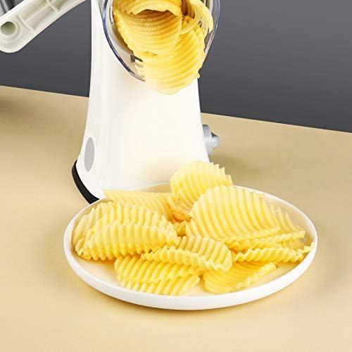 Rallador de Queso Rotativo YHBRAK con 5 Cuchillas Intercambiables