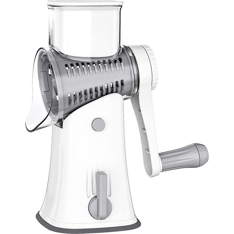 Rallador de Queso Rotativo YHBRAK con 5 Cuchillas Intercambiables