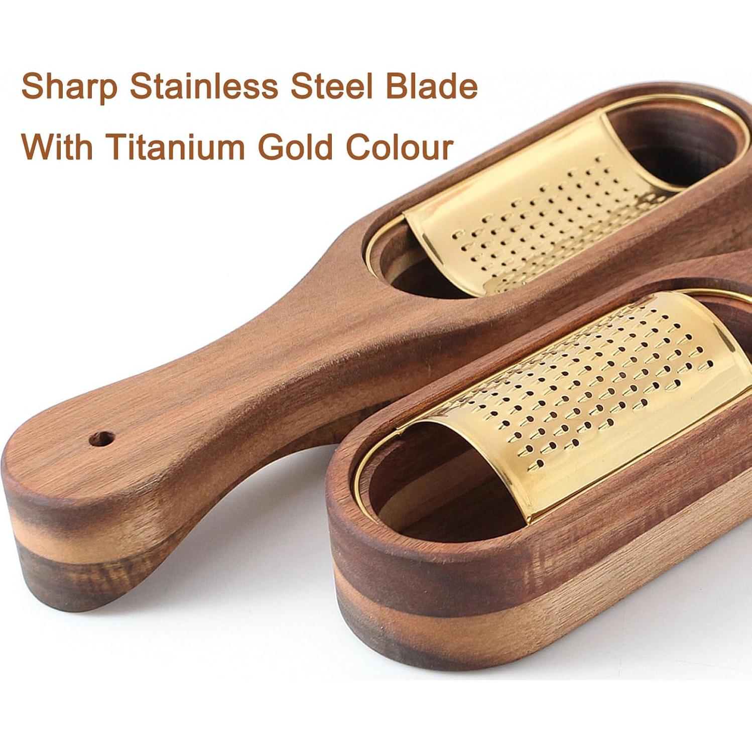 Rallador de Queso ROQILA con Contenedor Acero Inoxidable 27.4cm