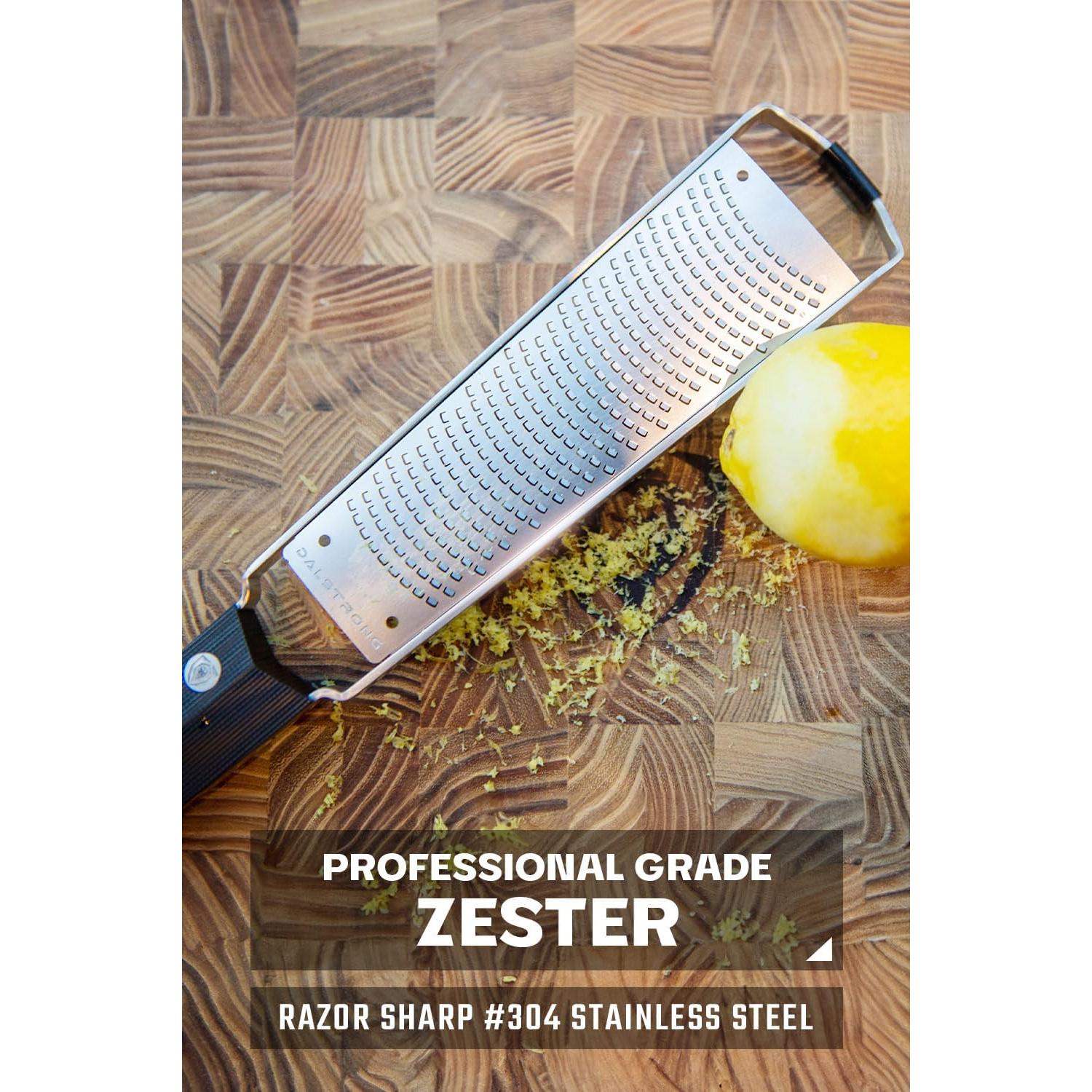 Rallador Zester Dalstrong Acero Inoxidable 304 38.1cm