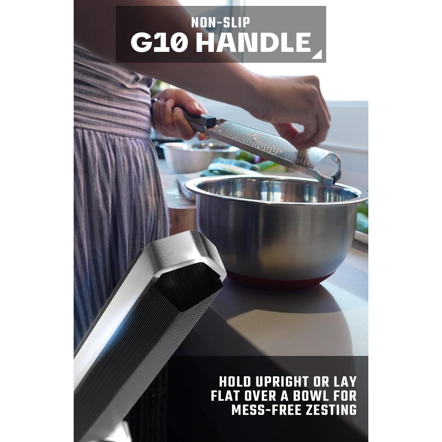 Rallador Zester Dalstrong Acero Inoxidable 304 38.1cm